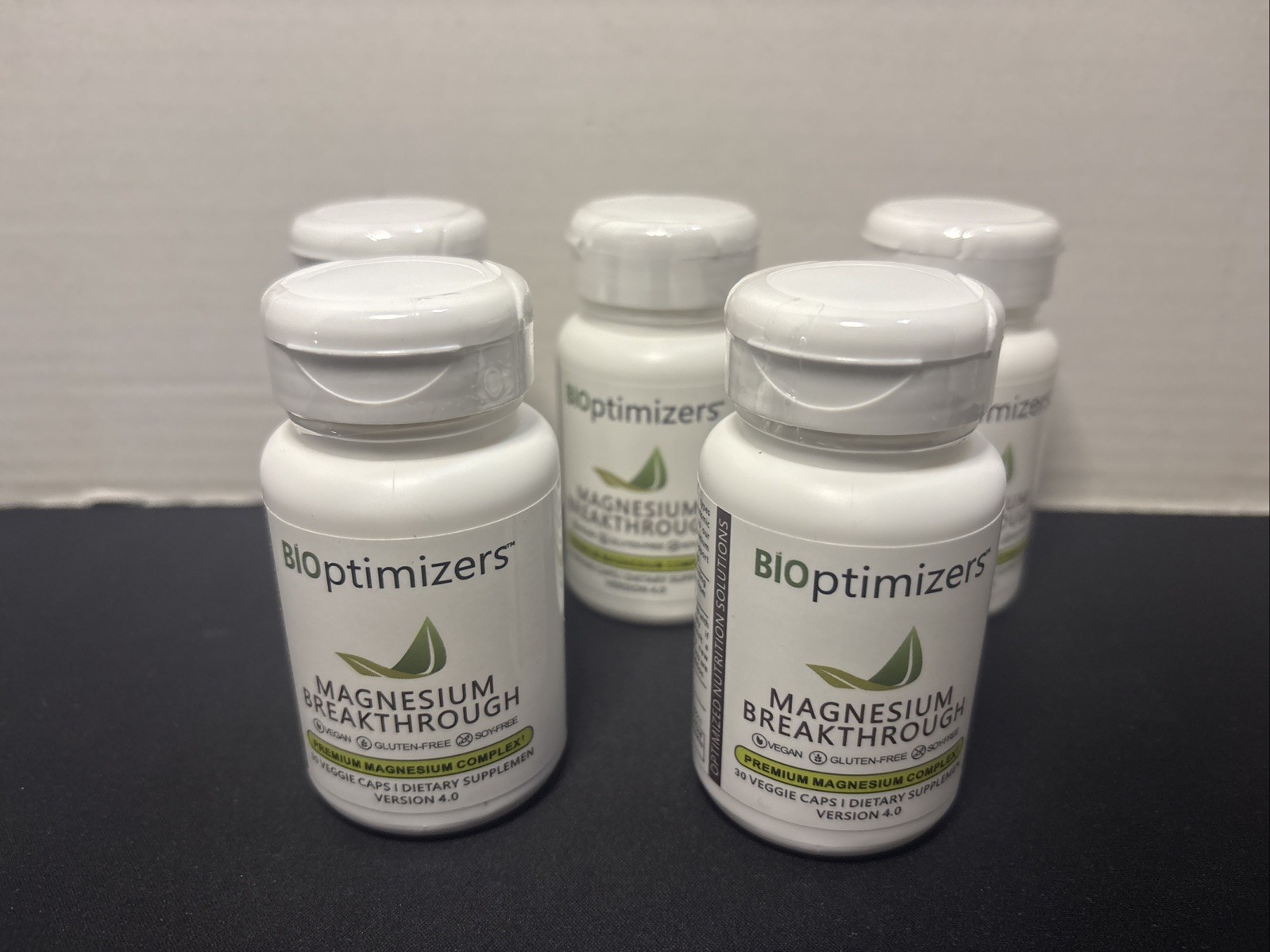 BiOptimizers Magnesium Breakthrough 4.0 Premium (30 Caps) Exp 06/26 Lot Of 5