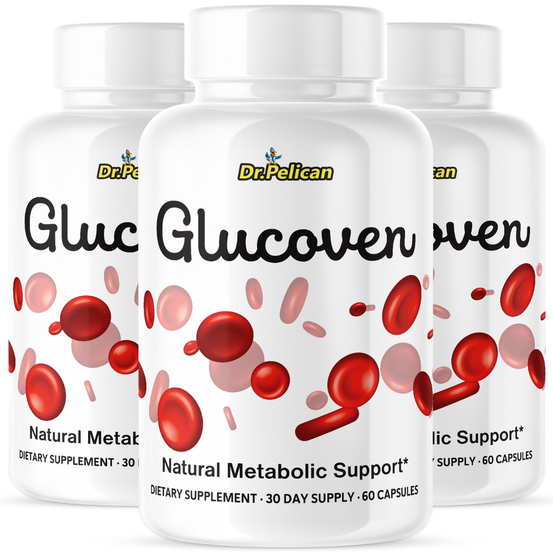 Glucoven- Blood Support- 3 Bottles- 180 Capsules