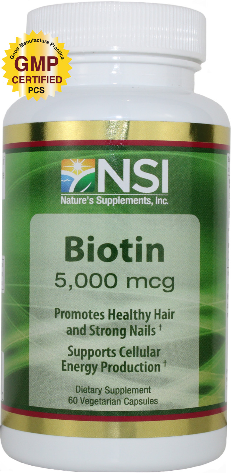 BIOTIN 5,000mg (100%Natural .)