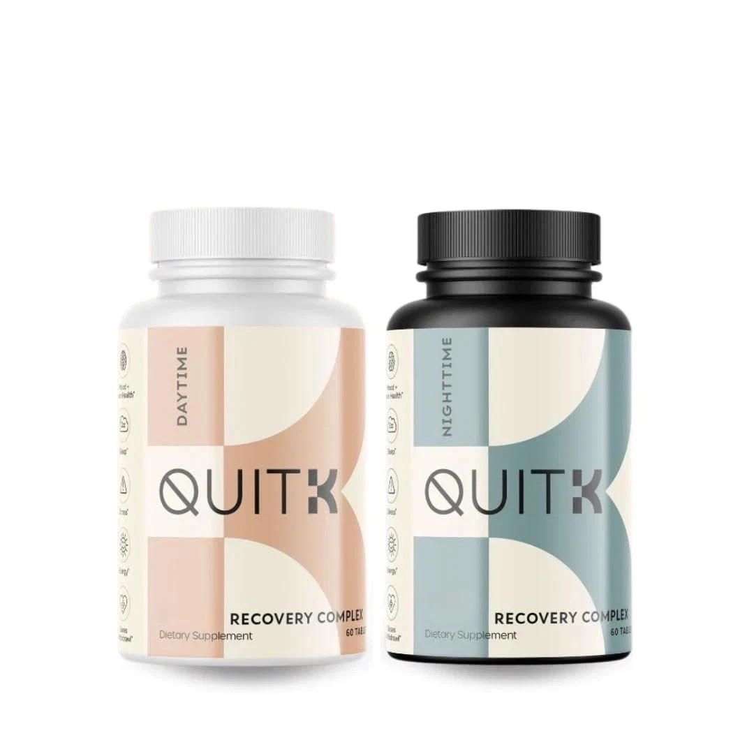 QuitK Recovery Complex Withdrawal Detox Support Sleep Energy Mood