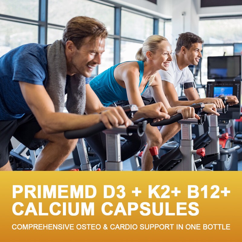 Vitamin D3 K2 Calcium B12 Complex Supports Bone Health & Joint Strength