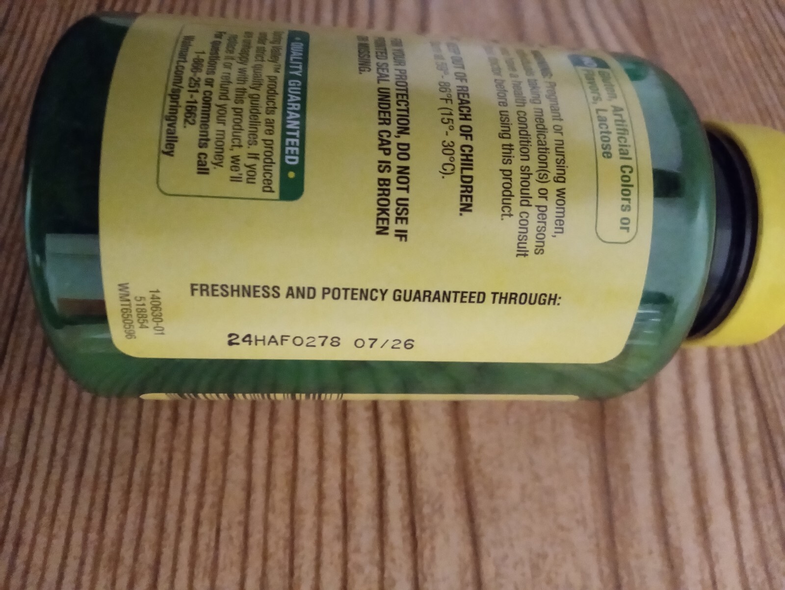 Spring Valley Extra Strength Vitamin B12 Fast Dissolve Tablets, Cherry, 300 Ct