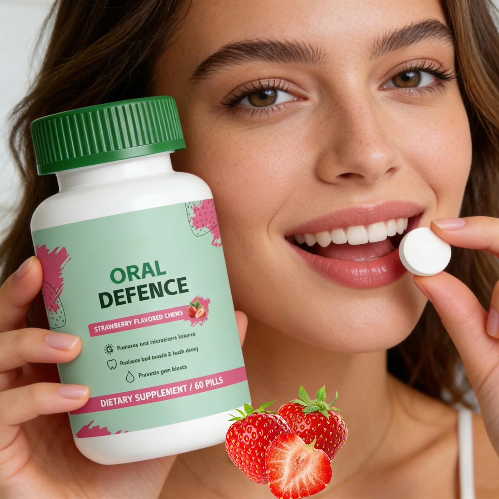 for Defence – Oral Probiotics Supplement Oral Fresh Breath, Teeth