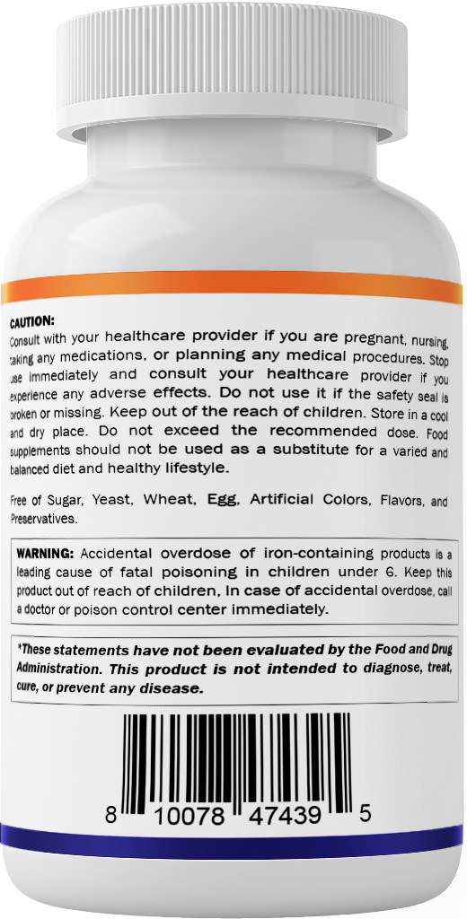 Vitamatic Ferrous Sulphate 325 mg + Vitamin C 100 mg- 250 coated tablets