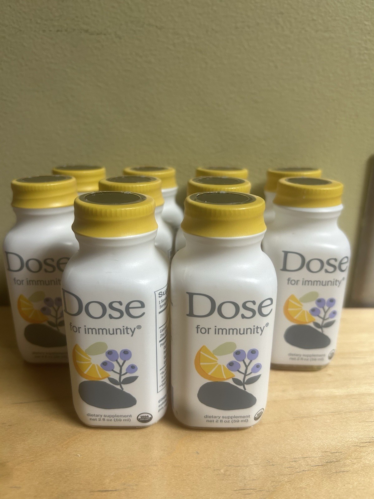 10x DOSE For Immunity Supplement Regulate Immune Function 2 fl oz Each 01/2028