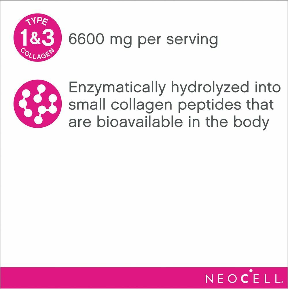 Neocell – Super Collagen Powder, Type 1 & 3, Collagen Peptides, 7oz (200 g)