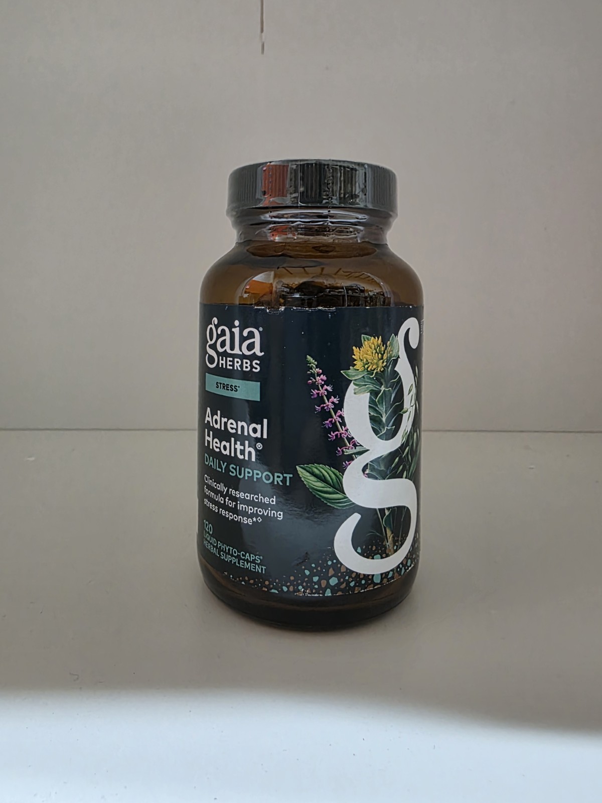 Gaia Herbs Adrenal Health Daily Support – Herbal Supplement with Ashwagandha,