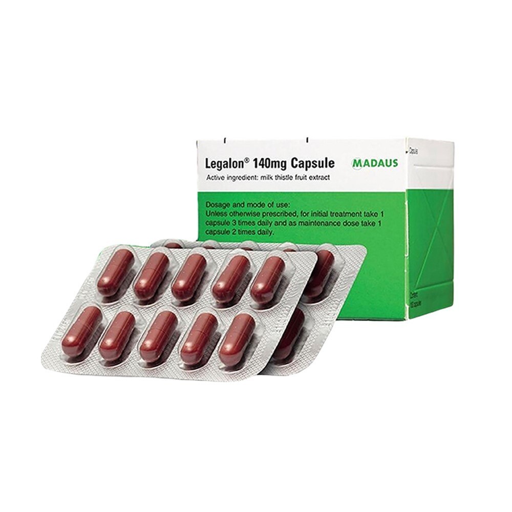 LEGALON 100s Milk Thistle by Madaus Germany For Liver Detox Support