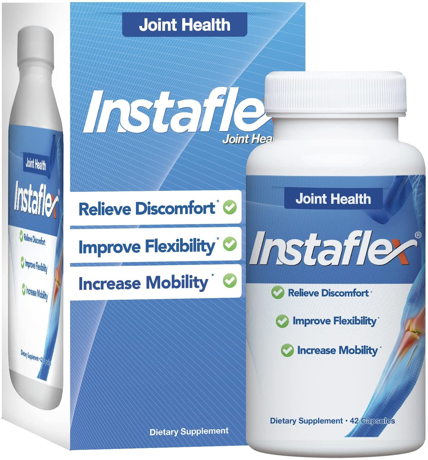 Instaflex Joint Support Supplement – Clinically Studied Joint Relief Blend of Gl