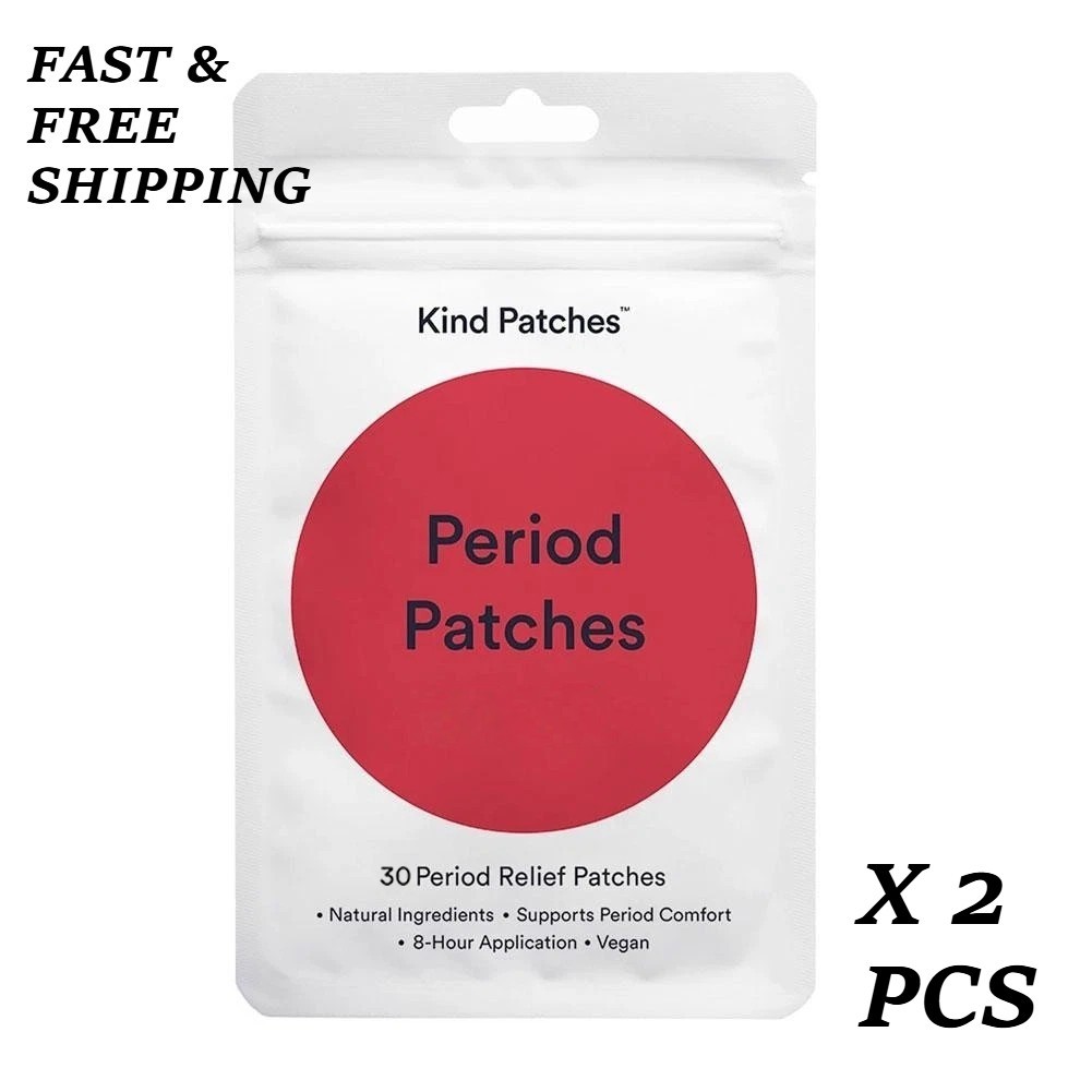2 PACKS—NEW LUXRY Kind Period Relief Patches for Women’s Menstrual Support