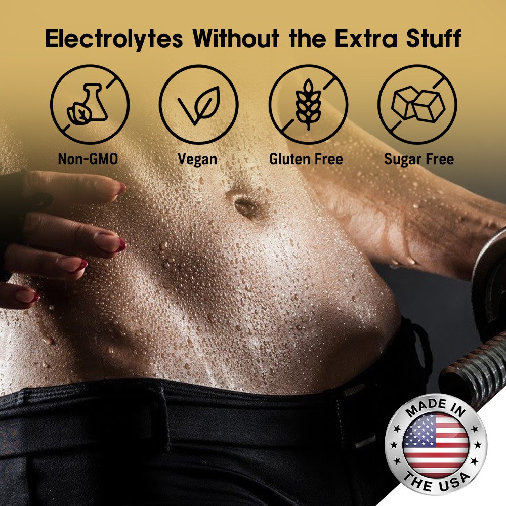 Electrolyte Supplement Maintain Electrolyte Levels Boost Stamina 120 Capsules