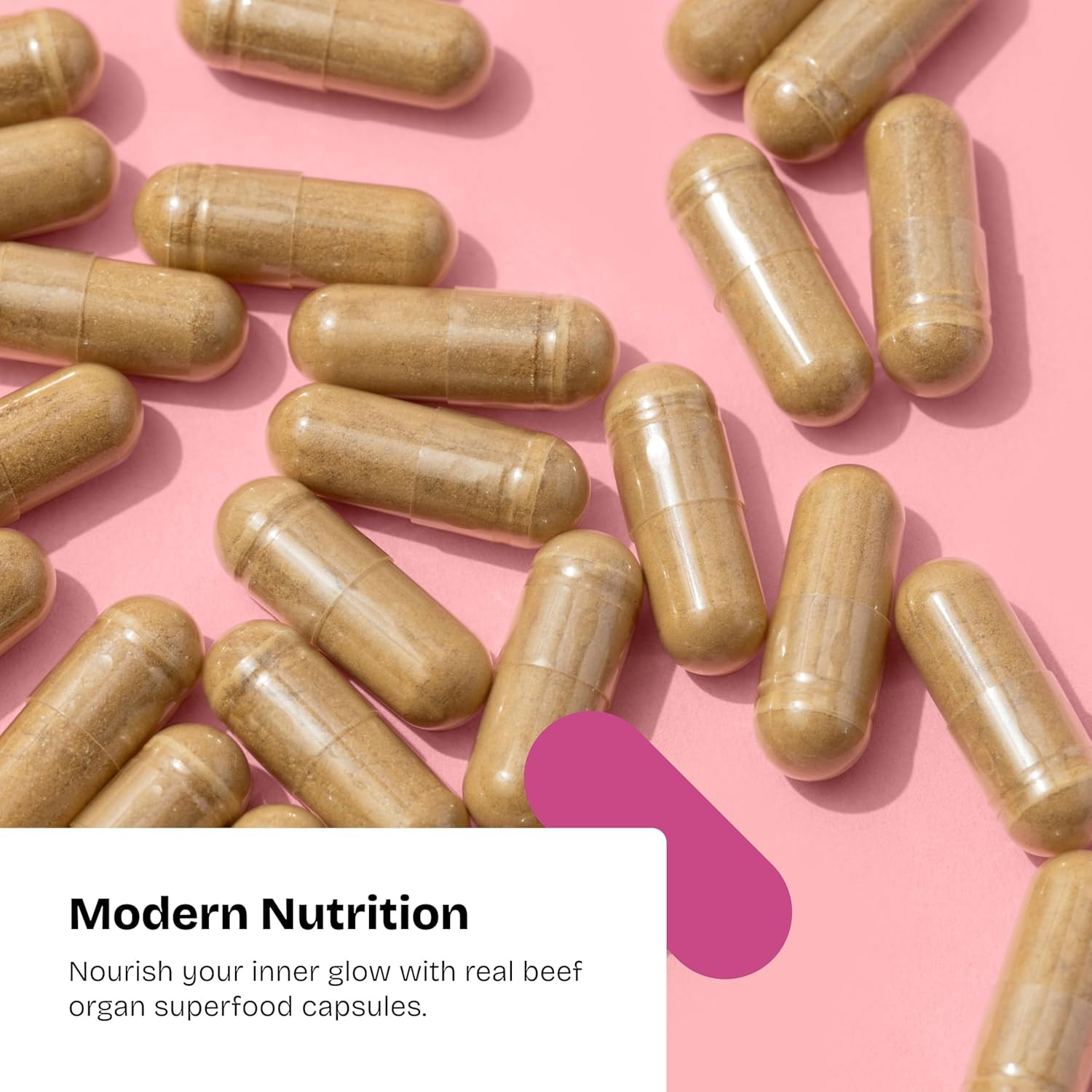 Glowing Goddess Female Beef Organ Supplement Grass Fed Liver Ovary Heart