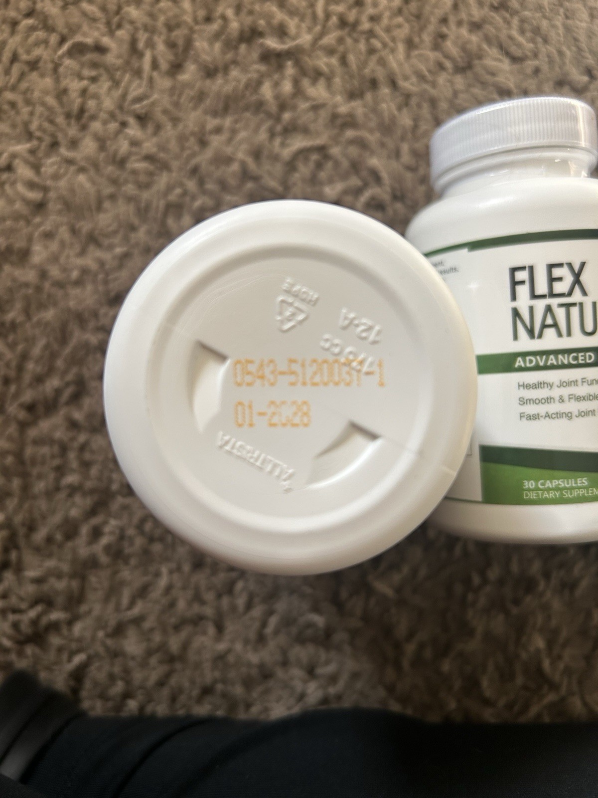 Flex Natura Advanced Joint Support Supplements- 3 Bottles