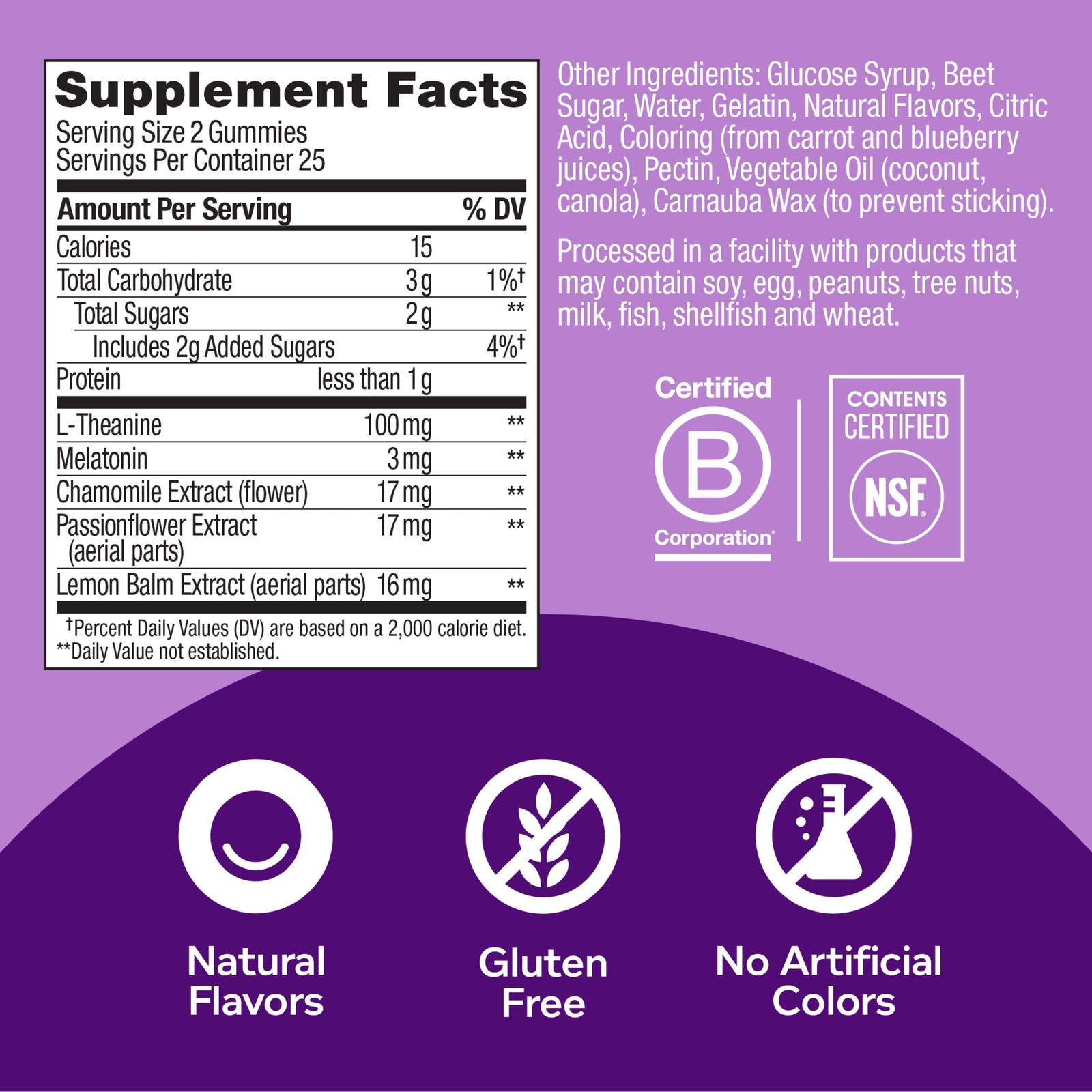 Restful Sleep Melatonin Gummies, 50 Ct