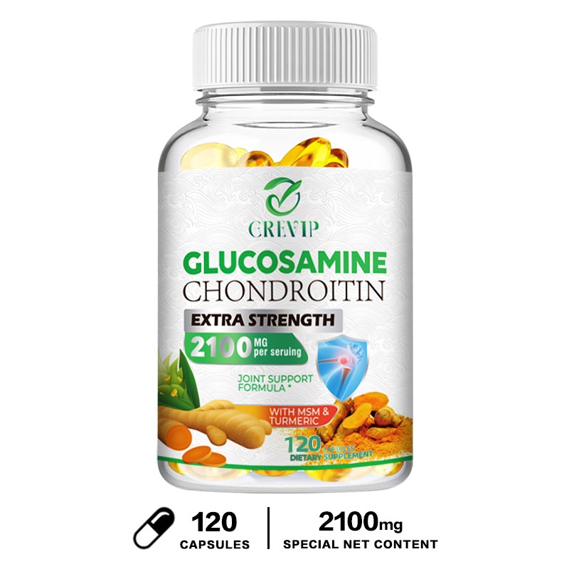 Glucosamine Chondroitin 2100mg – Enhance Joint Flexibility, Support Joint Health