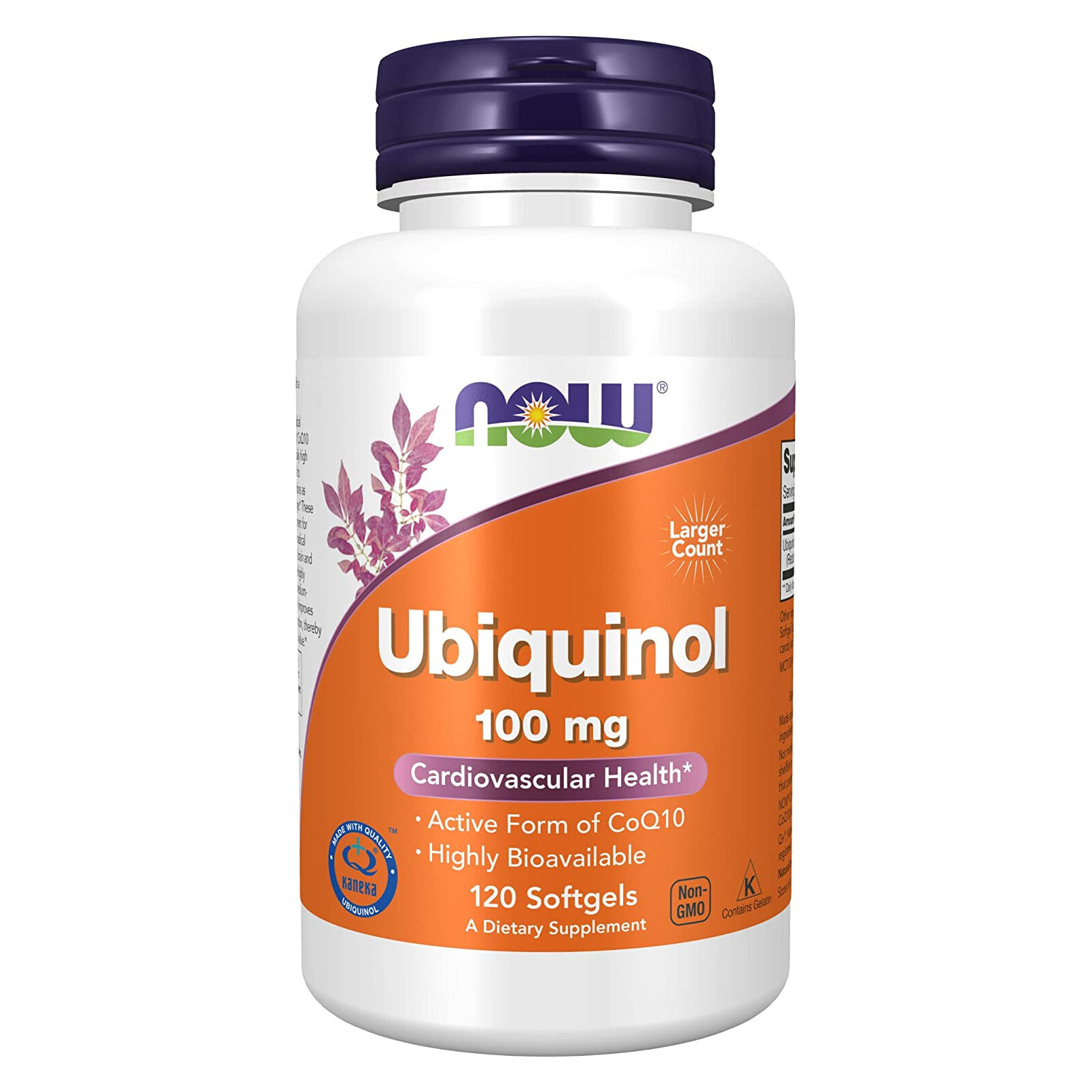 NOW FOODS Ubiquinol 100 mg 120 Softgels, Clearance for Best By 08/2026