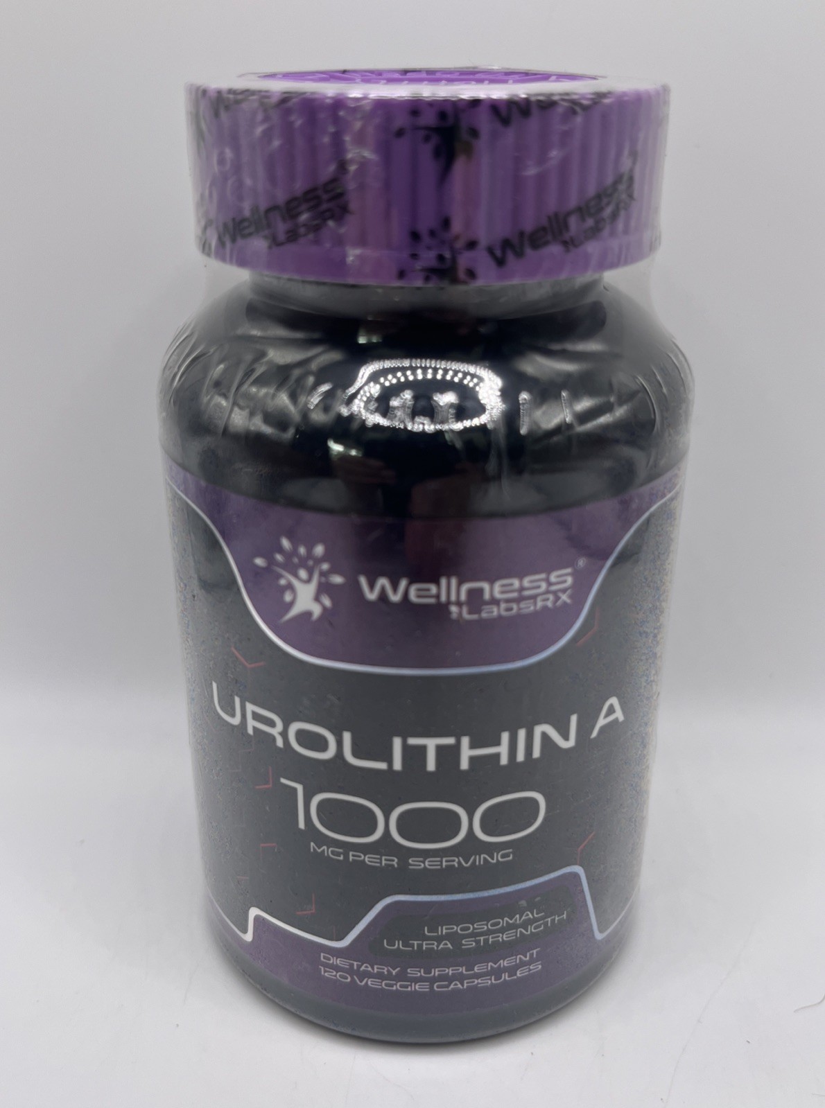 Urolithin A Supplement 120 Veggie Capsules 1,000mg MG Per Serving. EXP : 4/28