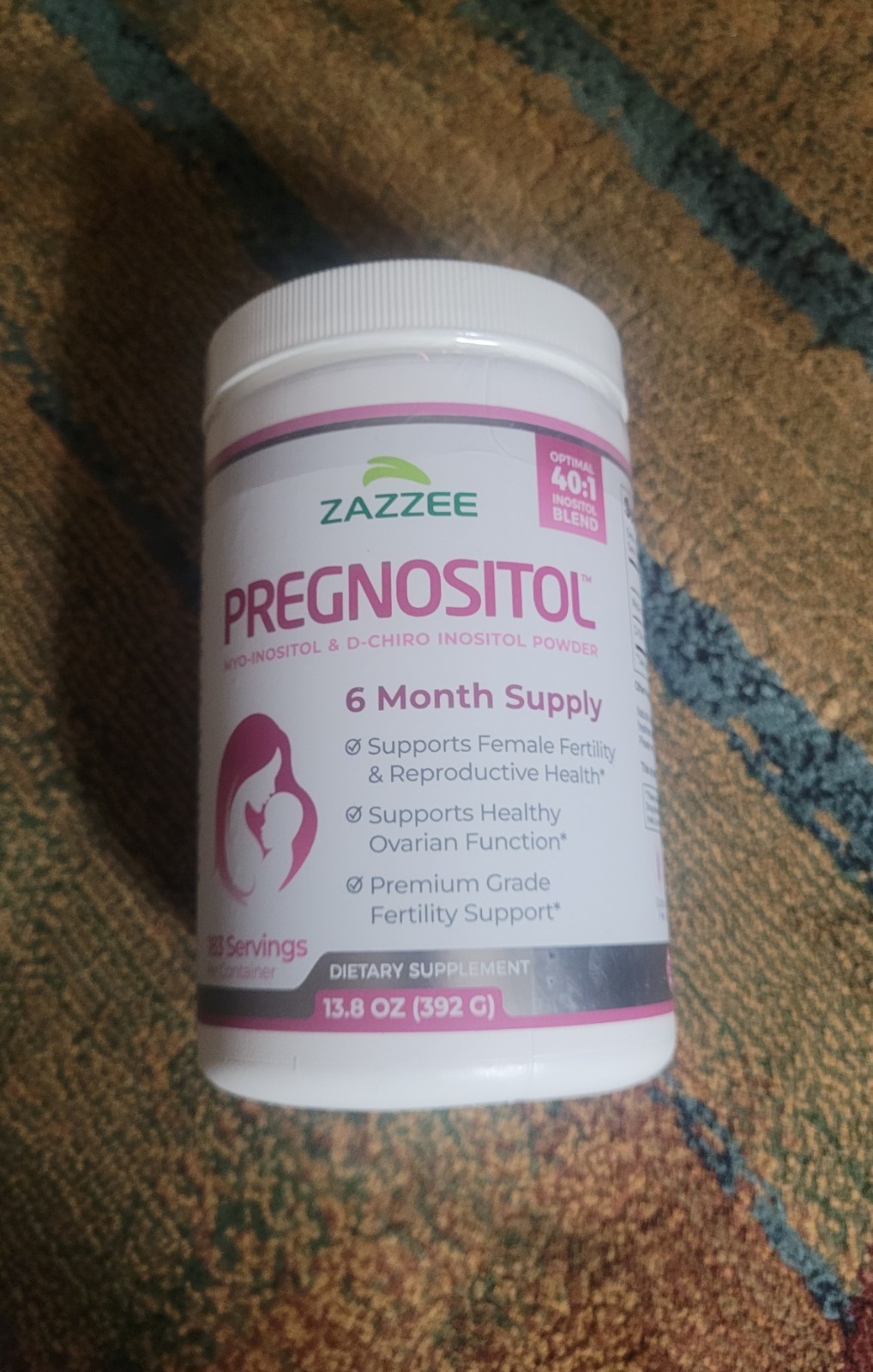 Zazzee PREGNOSITOL Powder, 6 Month Supply, 183 Servings, Myo-Inositol & D-Chiro