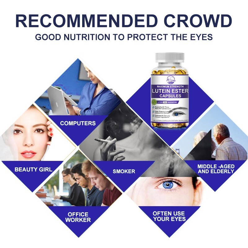 Eye Vitamin & Mineral Supplement Advanced Formula with Zeaxanthin – Eye Health