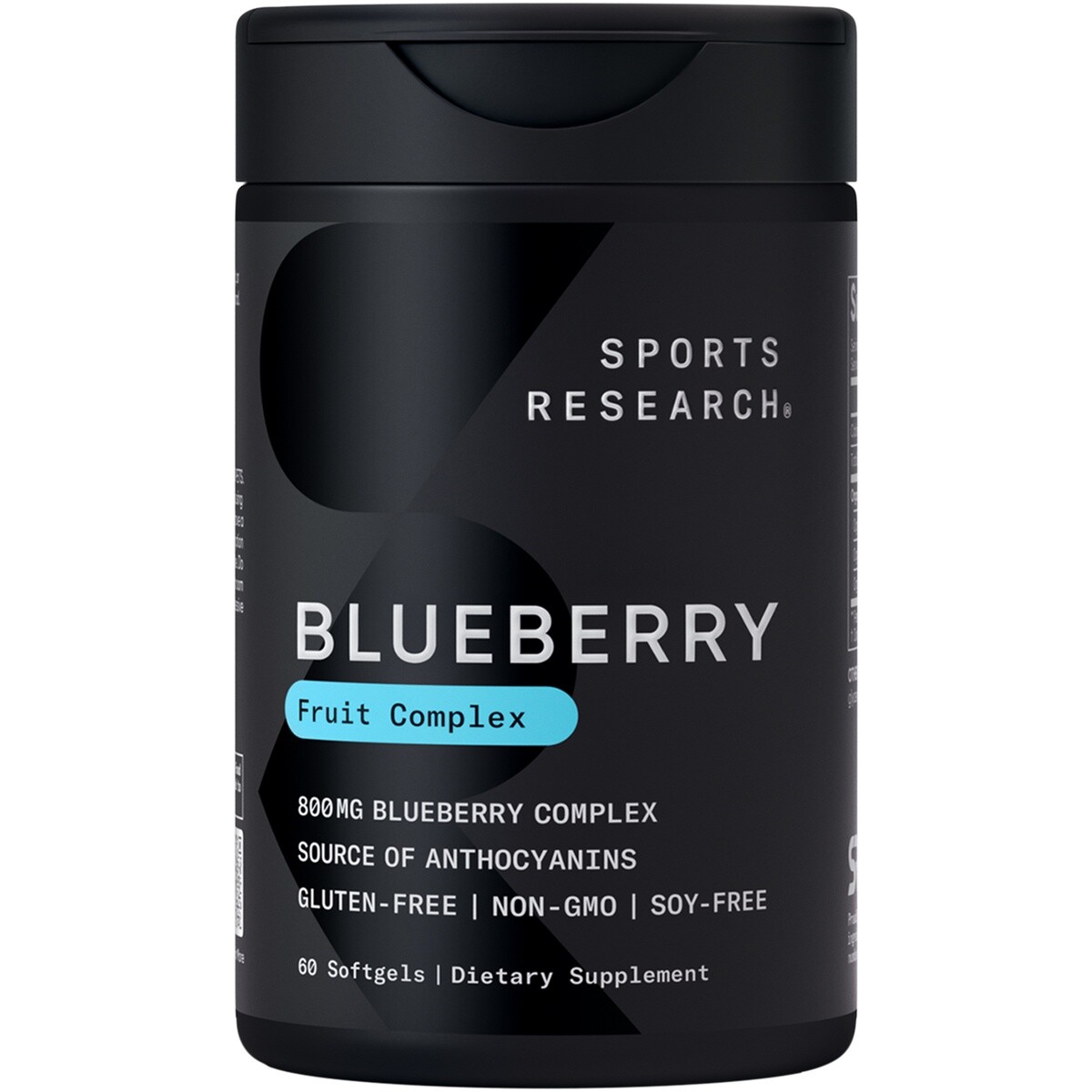 Whole Fruit Organic Blueberry Concentrate – Non-GMO & Gluten Free (60 Softgels)