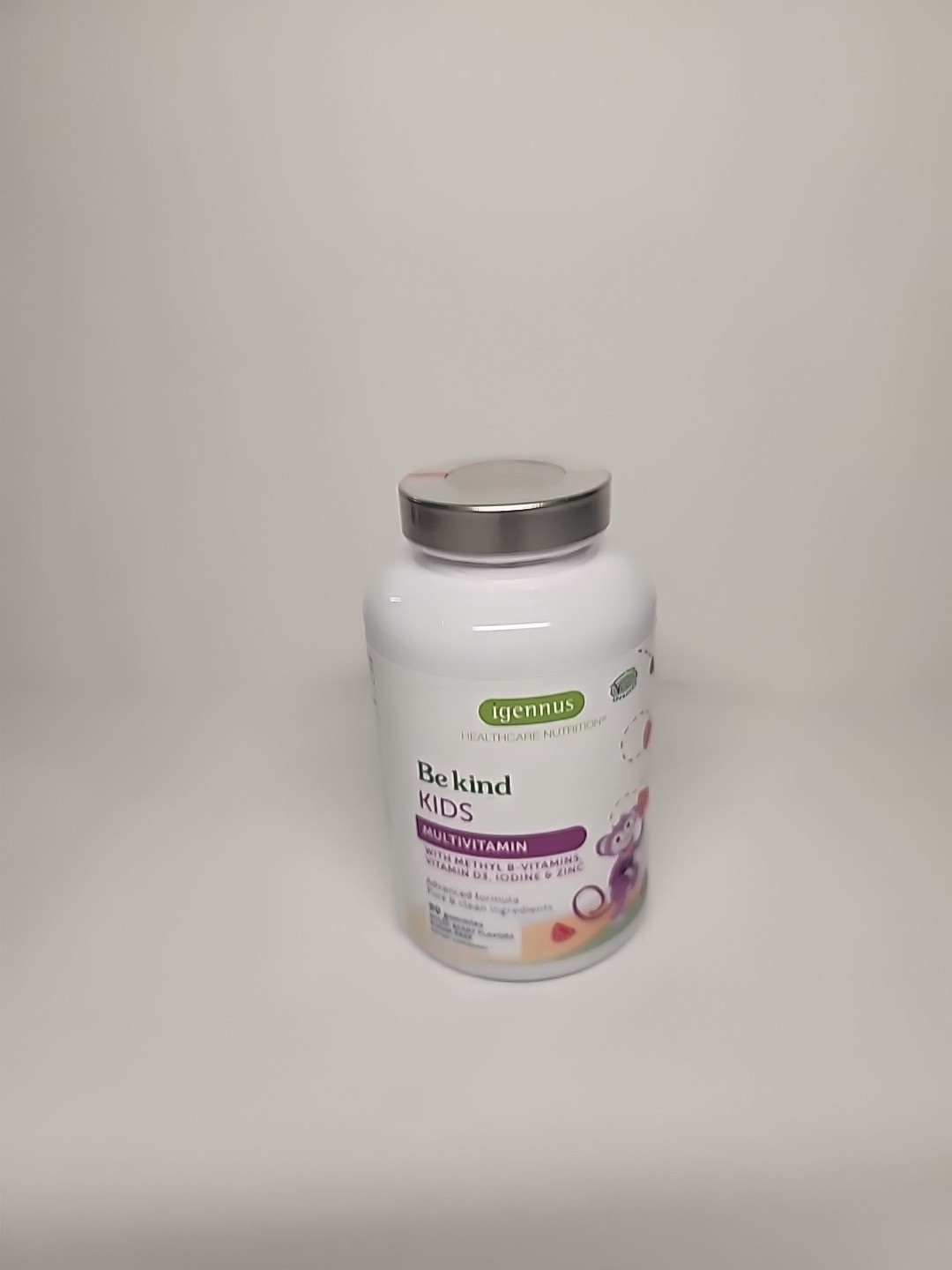 Methylated Kids Multivitamin Gummy, MTHFR Supplement with B-Vitamins & Vitamin D