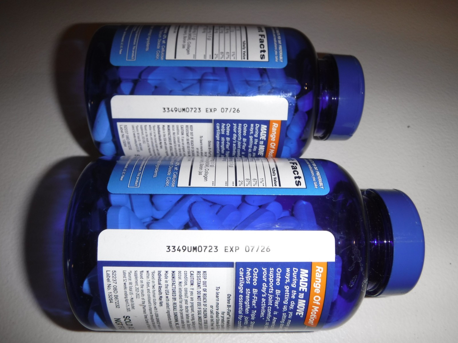 (2) Osteo Bi-Flex Joint Health Triple Strength Glucosamine Chondroitin 180 Total