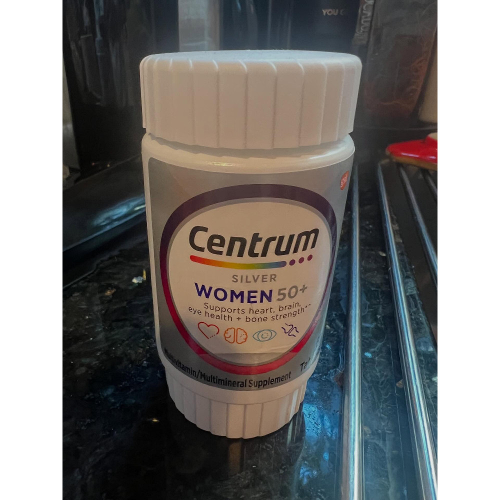 Centrum Silver Women 50+ Multivitamin / Multimineral Dietary Supplement Tablets