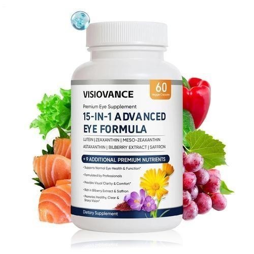 VisioVance 15 In 1 Advanced Eye Formula – Neurobella Eye Formula With All 3
