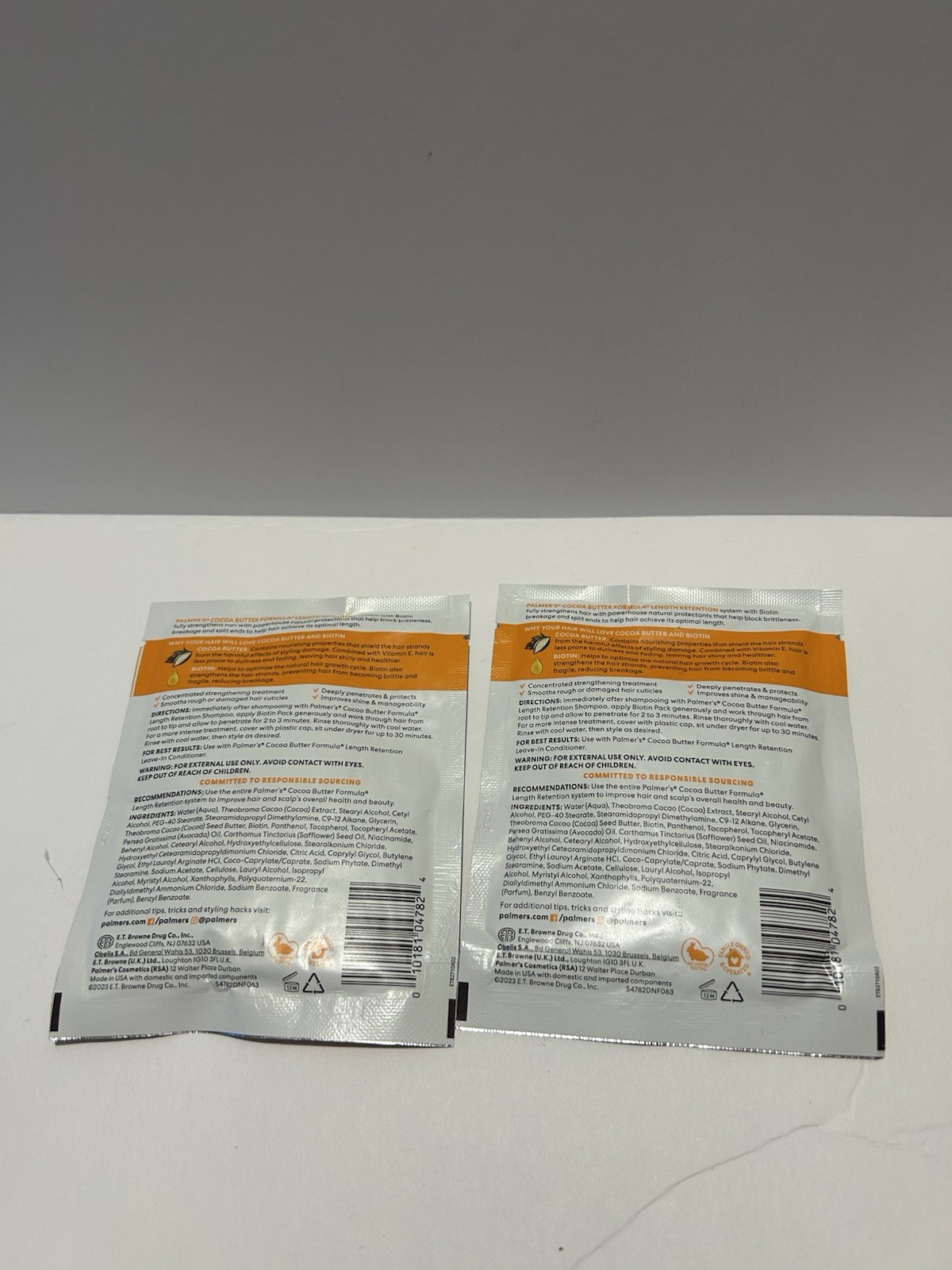 (2) Palmer’s Cocoa Butter & Biotin Length Retention Biotin Pack, 2.1 Ounce