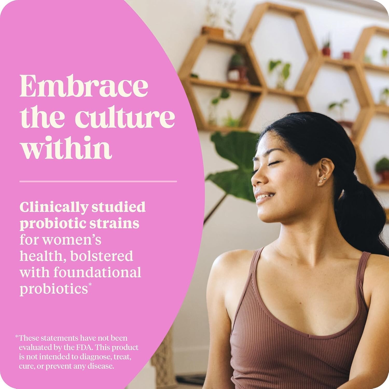 Enzymedica SubCulture Probiotics for Women’s Vaginal & Urinary Health, 30 caps