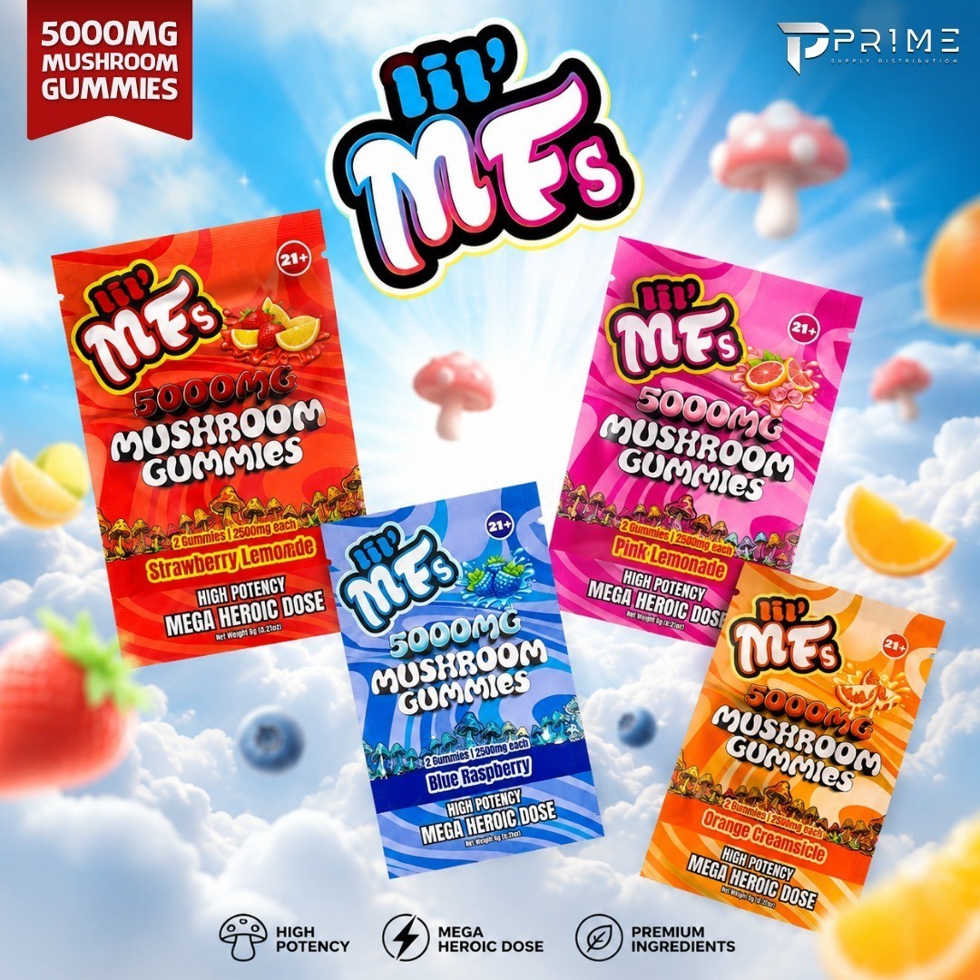 lil’ MFs 5000mg Mushroom Gummies