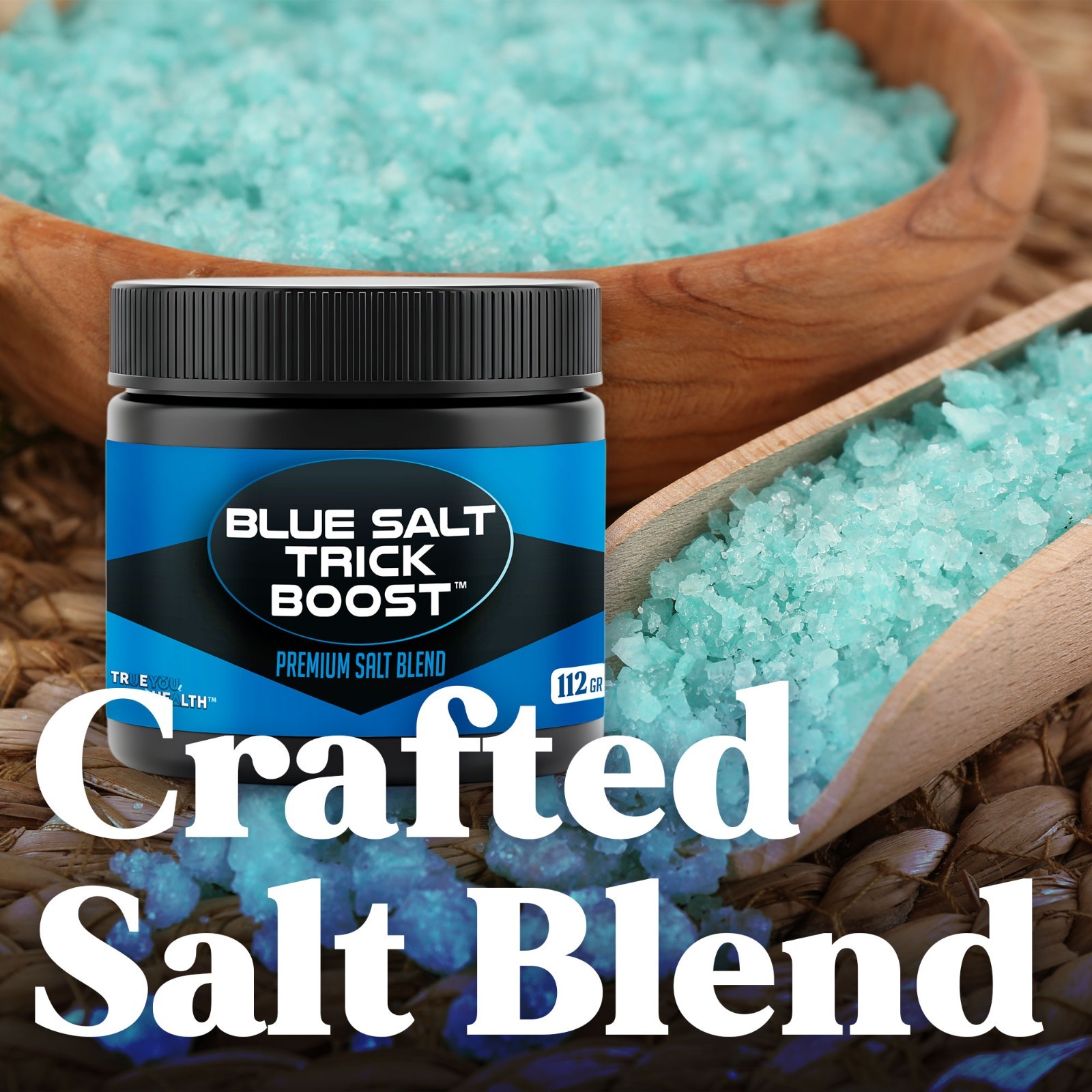 Blue Salt Trick Boost – Premium Mineral Salt Blend – Our Best Blue Salt for Men