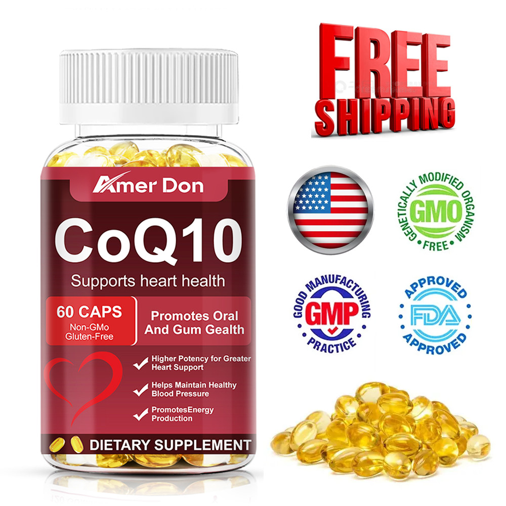 Coenzyme Q-10 300mg 60Pills, Heart Health Supplement, Increase Energy & Stamina