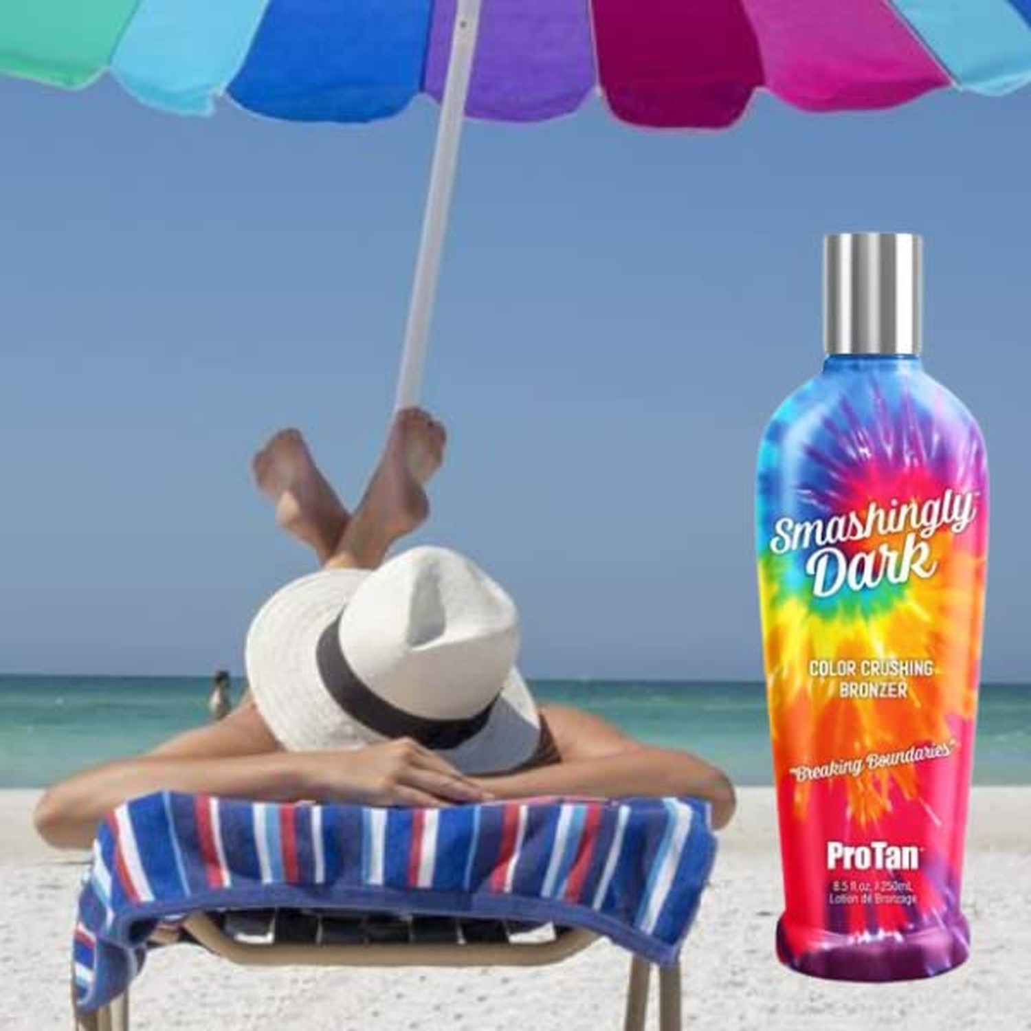 Smashingly Dark DHA Bronzer with Odor Shield Technology 8.5oz