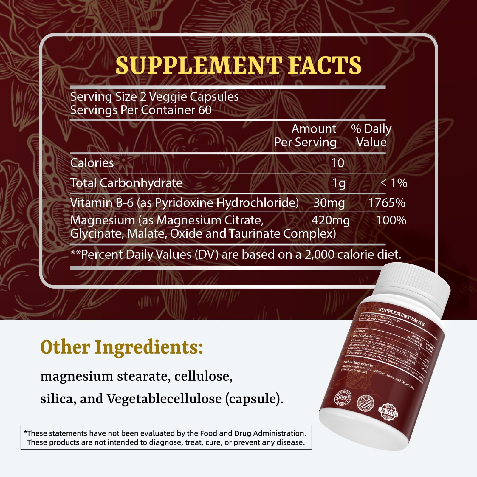 💖Yellow Pine 💖Scientific Formulation -Magnesium 5-in-1
