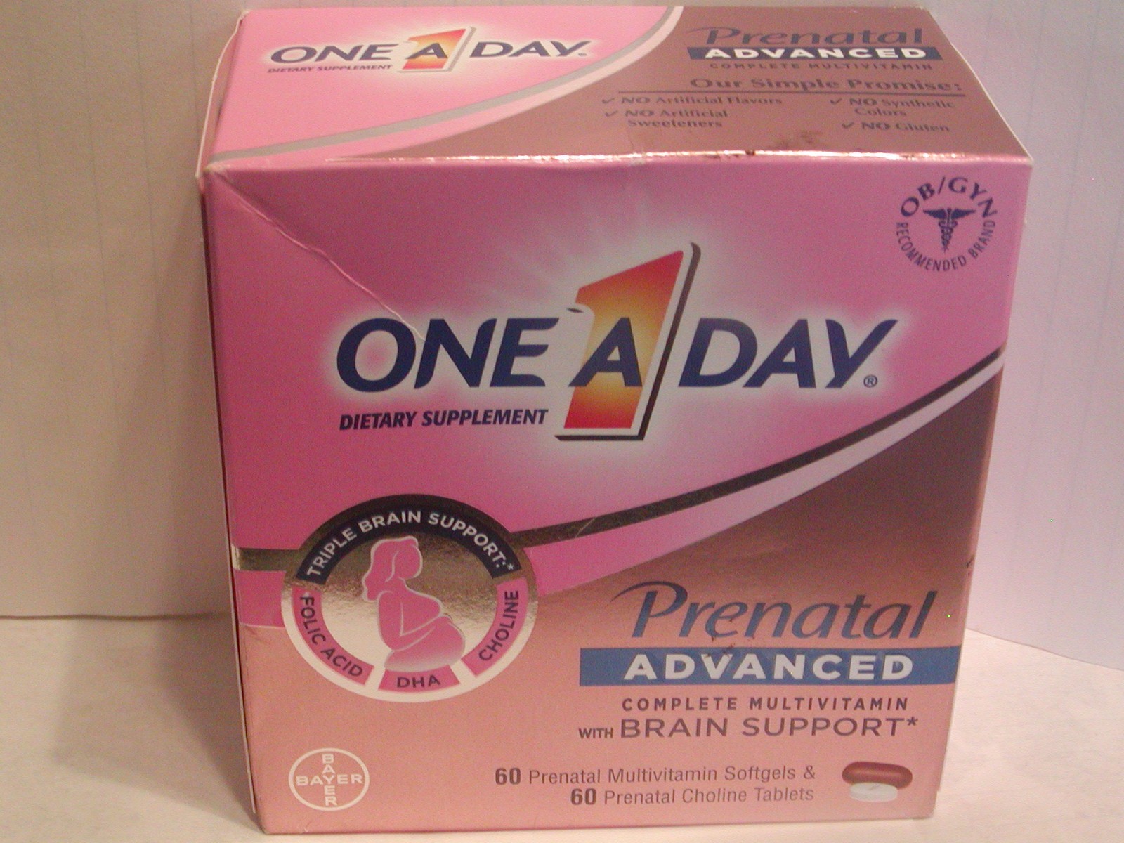 One A Day Prenatal Multivitamin Tablets – 60 Pieces