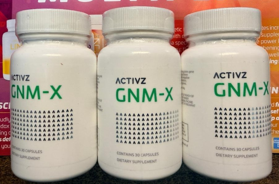 ACTIVZ GNM-X Nrf2 Activator, Genetic Cellular Defense Well-Being 3Pack EXP 06/27