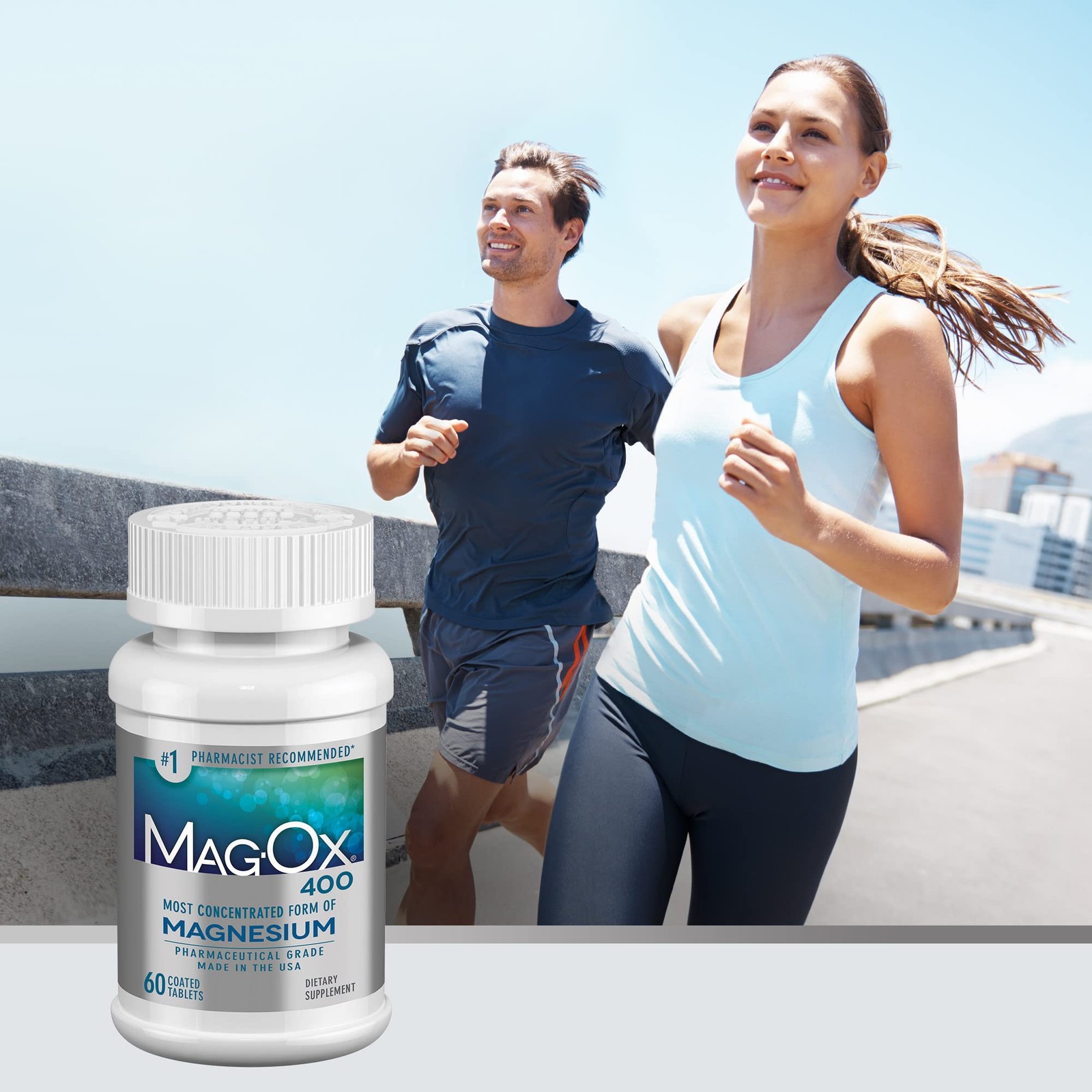 Mag-Ox Magnesium Supplement, Pharmaceutical Grade Magnesium Oxide 483mg, Most…