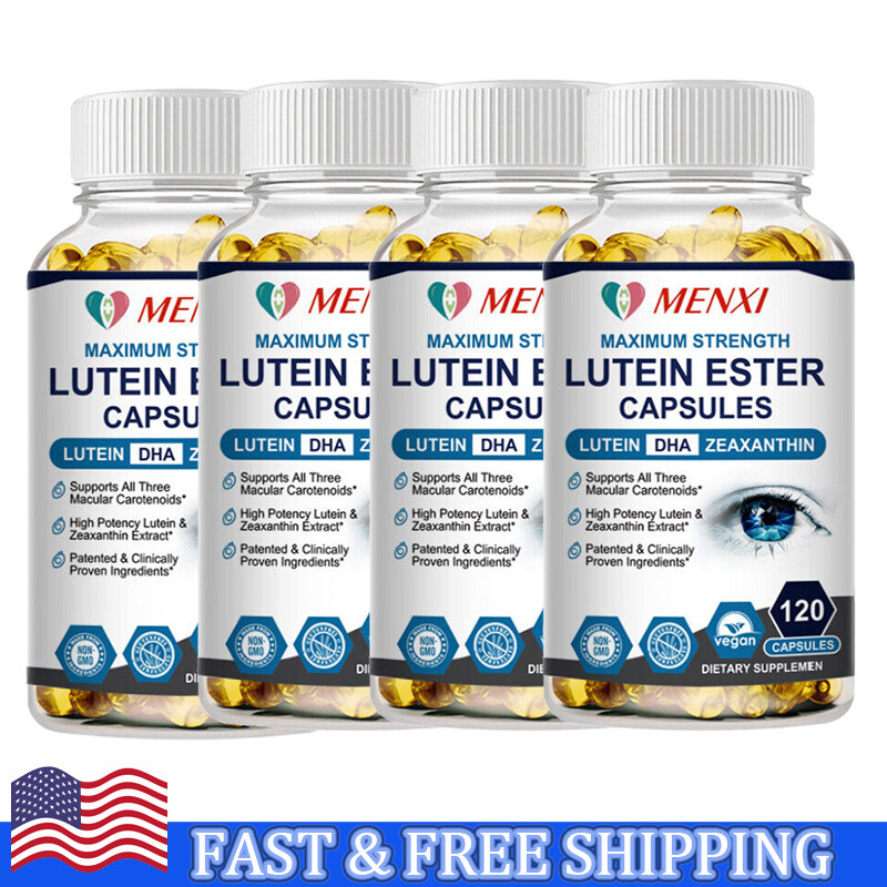 Eye Health Supplement, Lutein and Zeaxanthin, Eye Strain Support, Vision Health