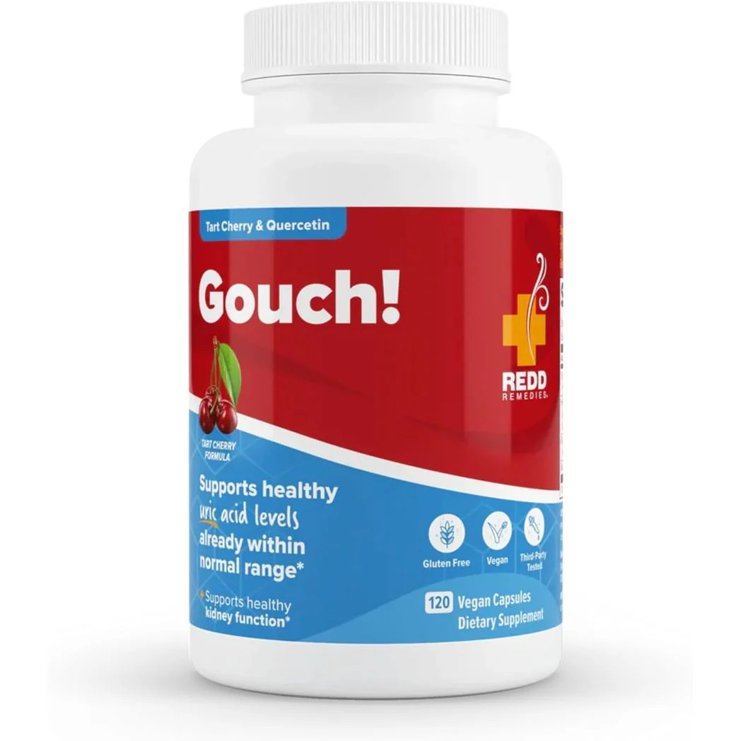 Redd Remedies, Gouch!, Tart Cherry & Quercetin, 120 Vegan Capsules