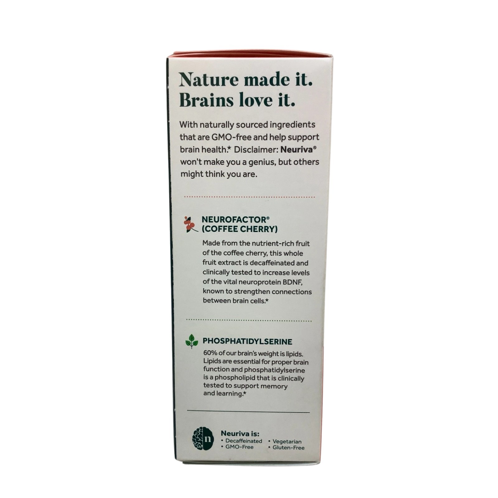 Neuriva Original 45 Capsules Brain Health Focus Supplement Lot of 6 EXP 10/26