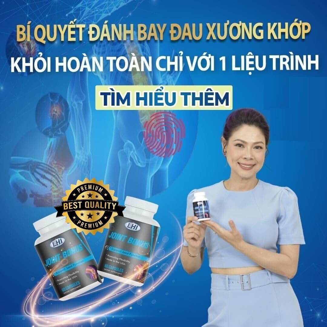Joint Bonus Đặc Trị Xương Khớp (AUTHORIZED RESELLER) Chính Hãng – 3 Bottles