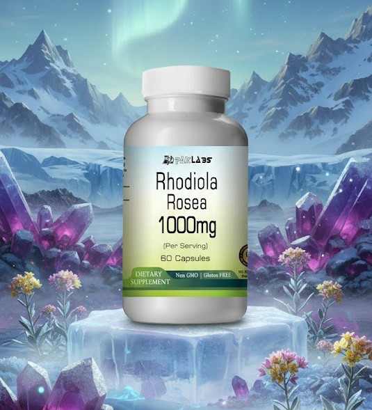 Rhodiola Rosea Capsules 1000mg Serving – Super Potency