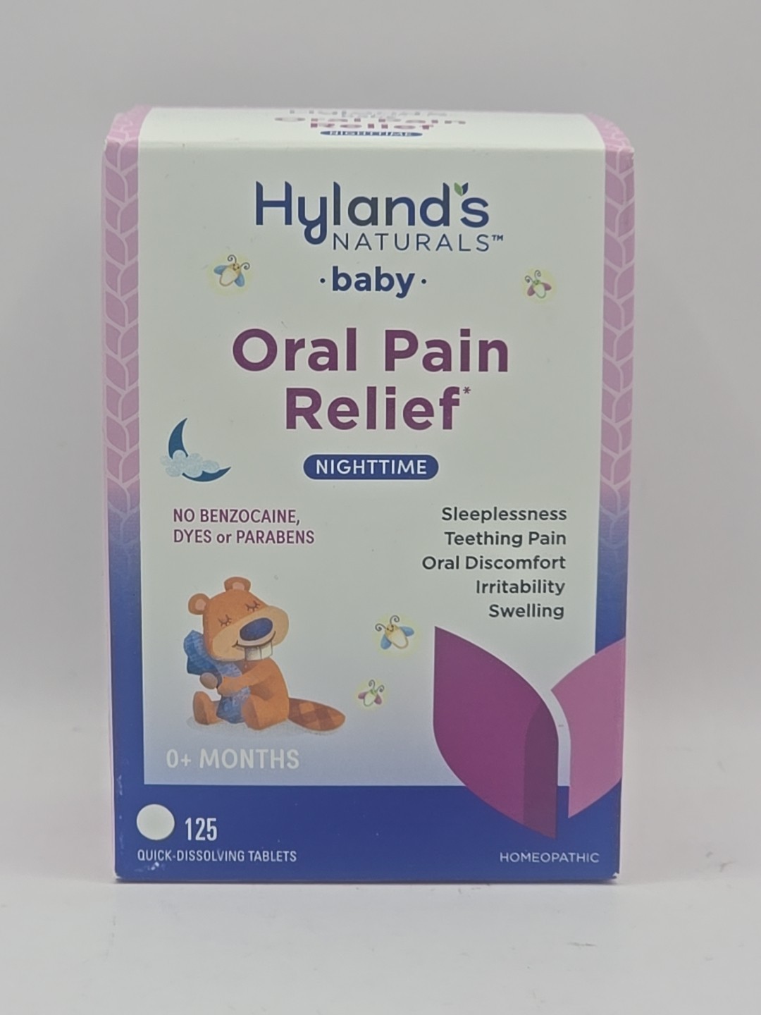 Hylands Baby Nighttime Soothing 125 Tablets with Chamomilla Natural Relief Oral