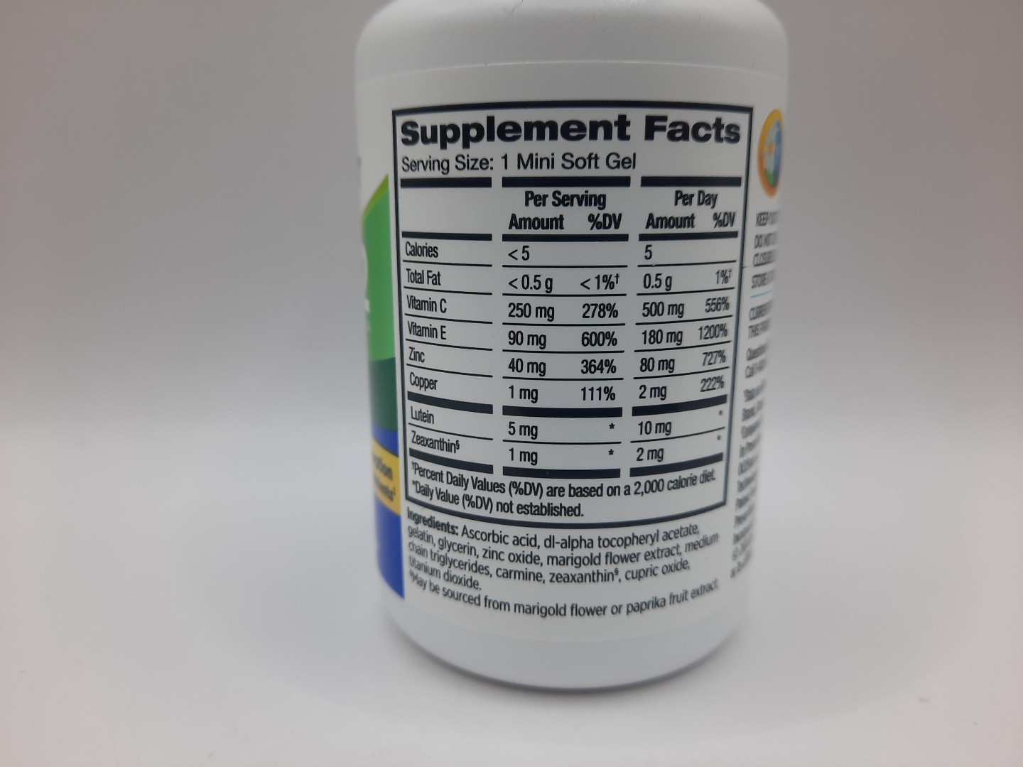 PreserVision AREDS 2 Eye Vitamins, Lutein and Zeaxanthin 60 SG exp 04/2027
