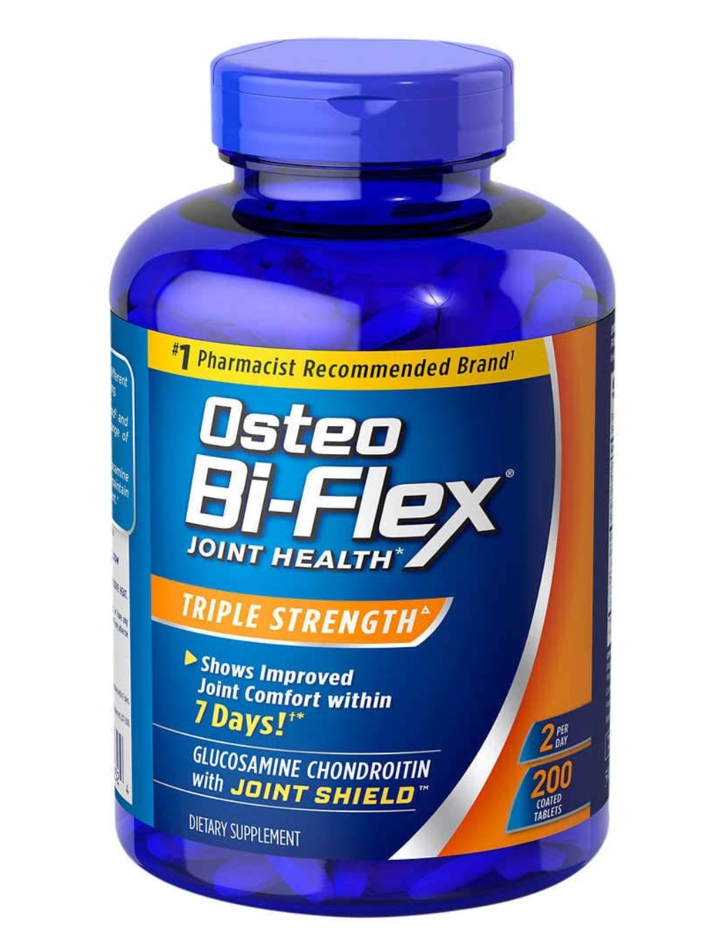 OSTEO BI-FLEX Joint Health Triple Strength Glucosamine Chondroitin, 200 Tablets