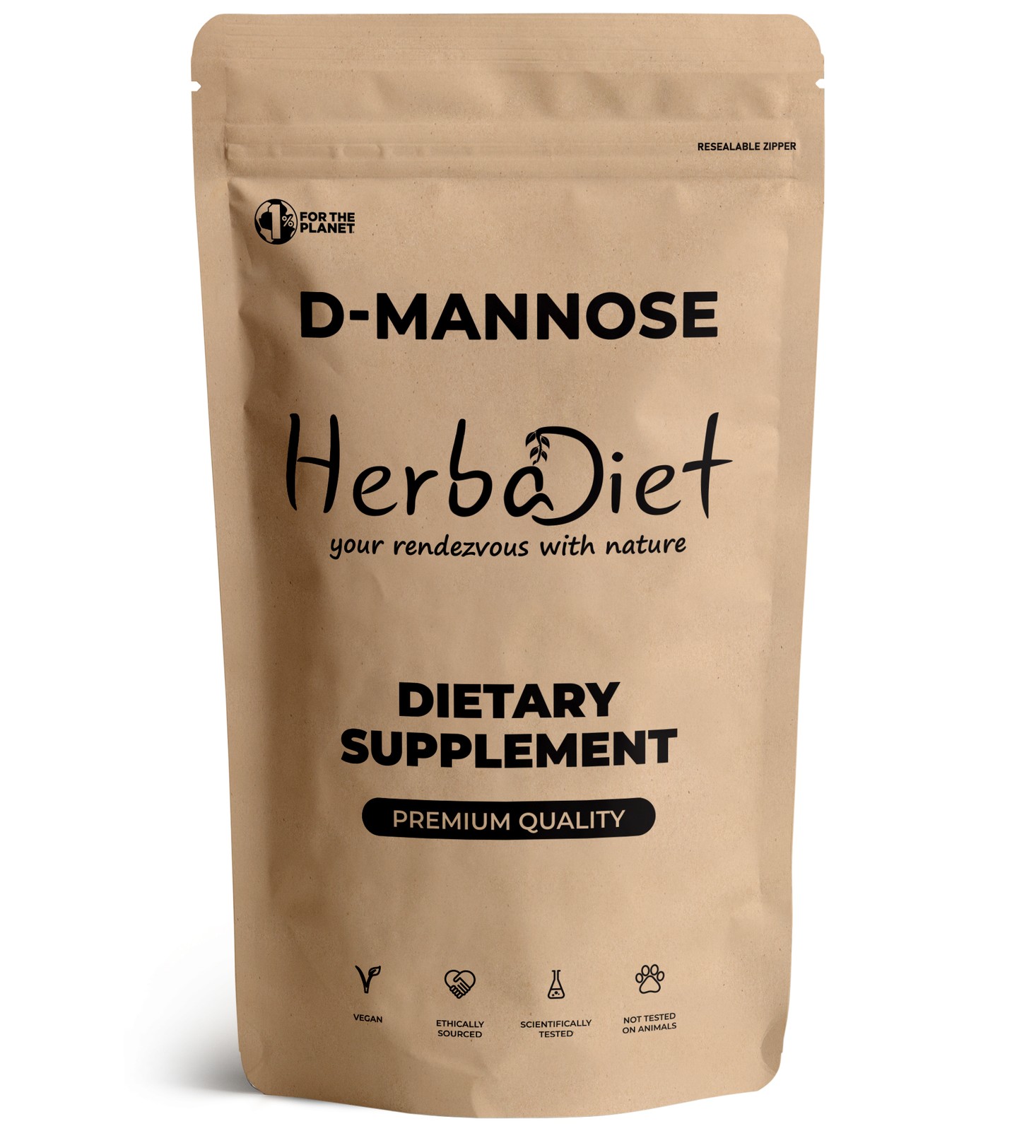D-Mannose Powder with Cranberry Extract Women UTI Bladder Health Support