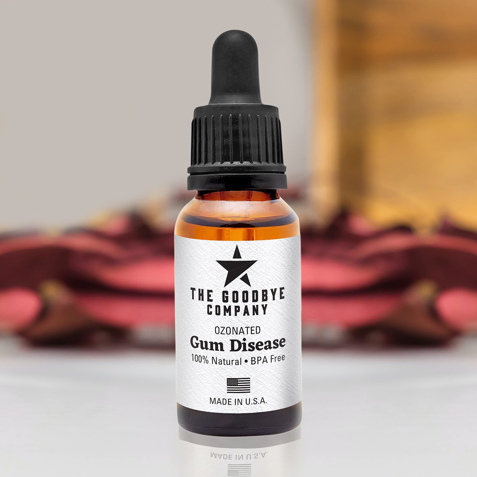 The Goodbye Company Ozonated Gum Treatment Oil – Home 0.5 Fl Oz (Pack of 1)