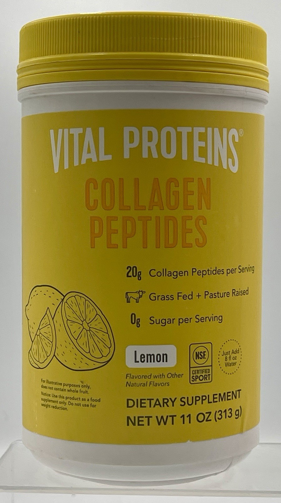 Vital Proteins Collagen Peptides Lemon Dietary Supplement 11oz EXP 05/2027