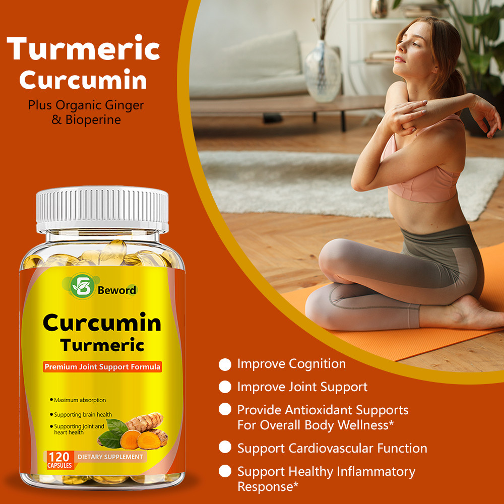 TURMERIC 95% CURCUMIN 1950mg EXTRACT TUMERIC BLACK PEPPER ANTIOXIDANT BEST